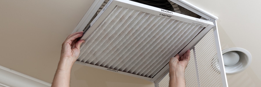 replacing air conditioning filter