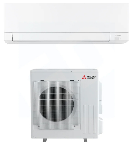 Mitsubishi Electric P-Series mini-split indoor and outdoor units