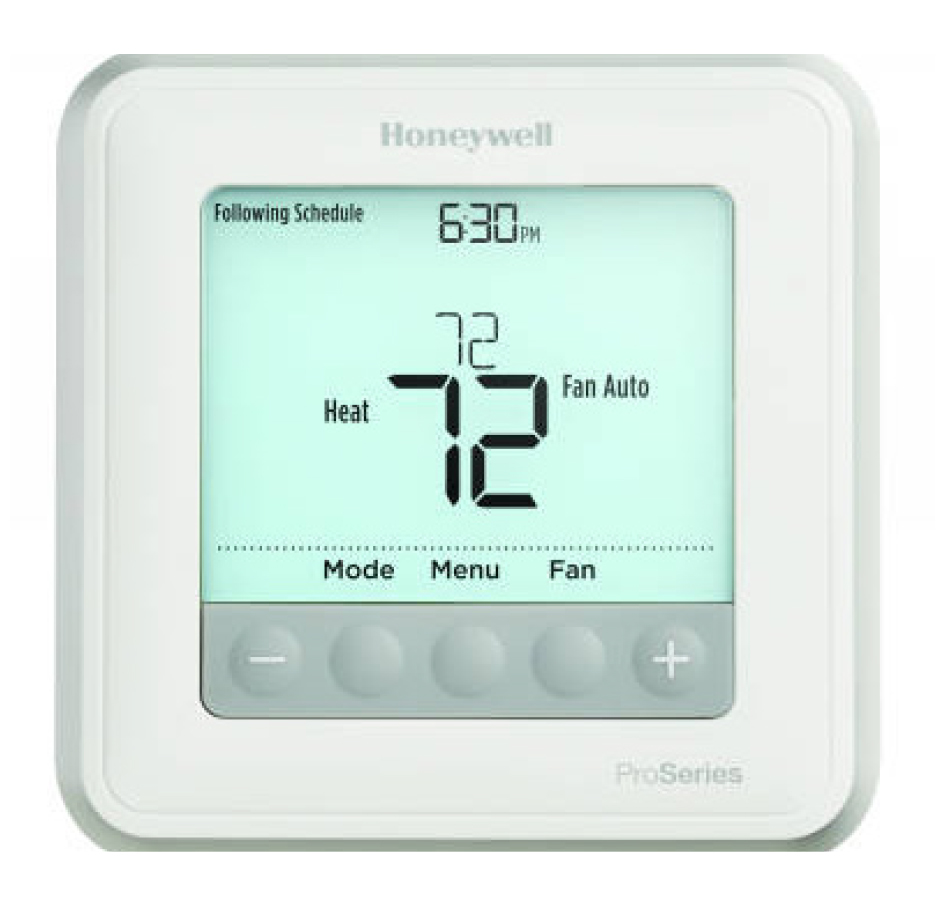 Honeywell T6 Pro TH6220U2000 programmable thermostat with push buttons
